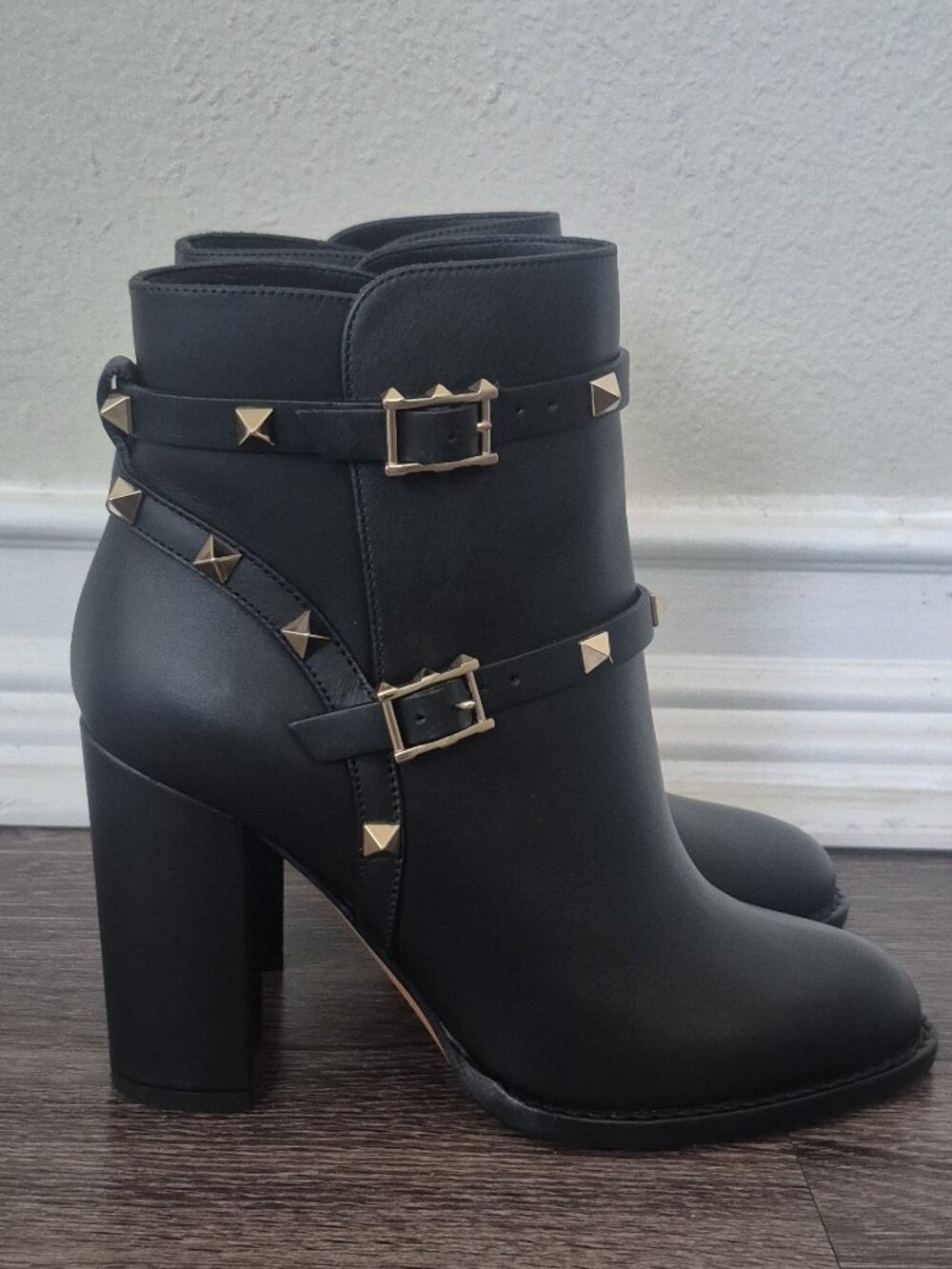 Valentino Rockstud Ankle Boots